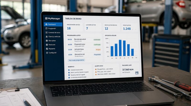 Program gestiune piese auto